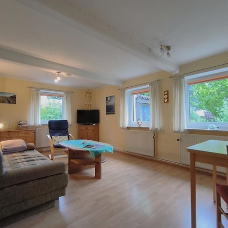 Andresen - Ferienwohnung Mit Gartenlaube ฮันเดอวิทท์ ภายนอก รูปภาพ