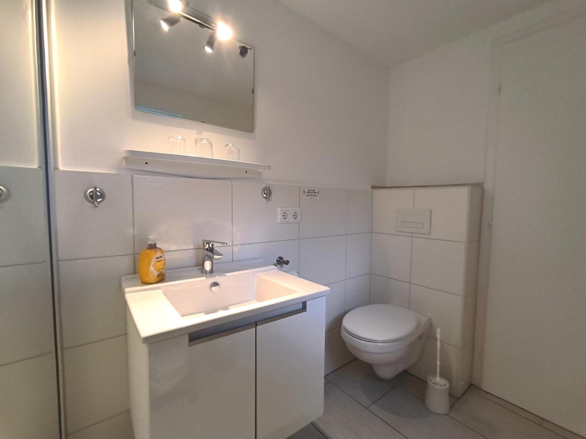 Andresen - Ferienwohnung Mit Gartenlaube ฮันเดอวิทท์ ภายนอก รูปภาพ