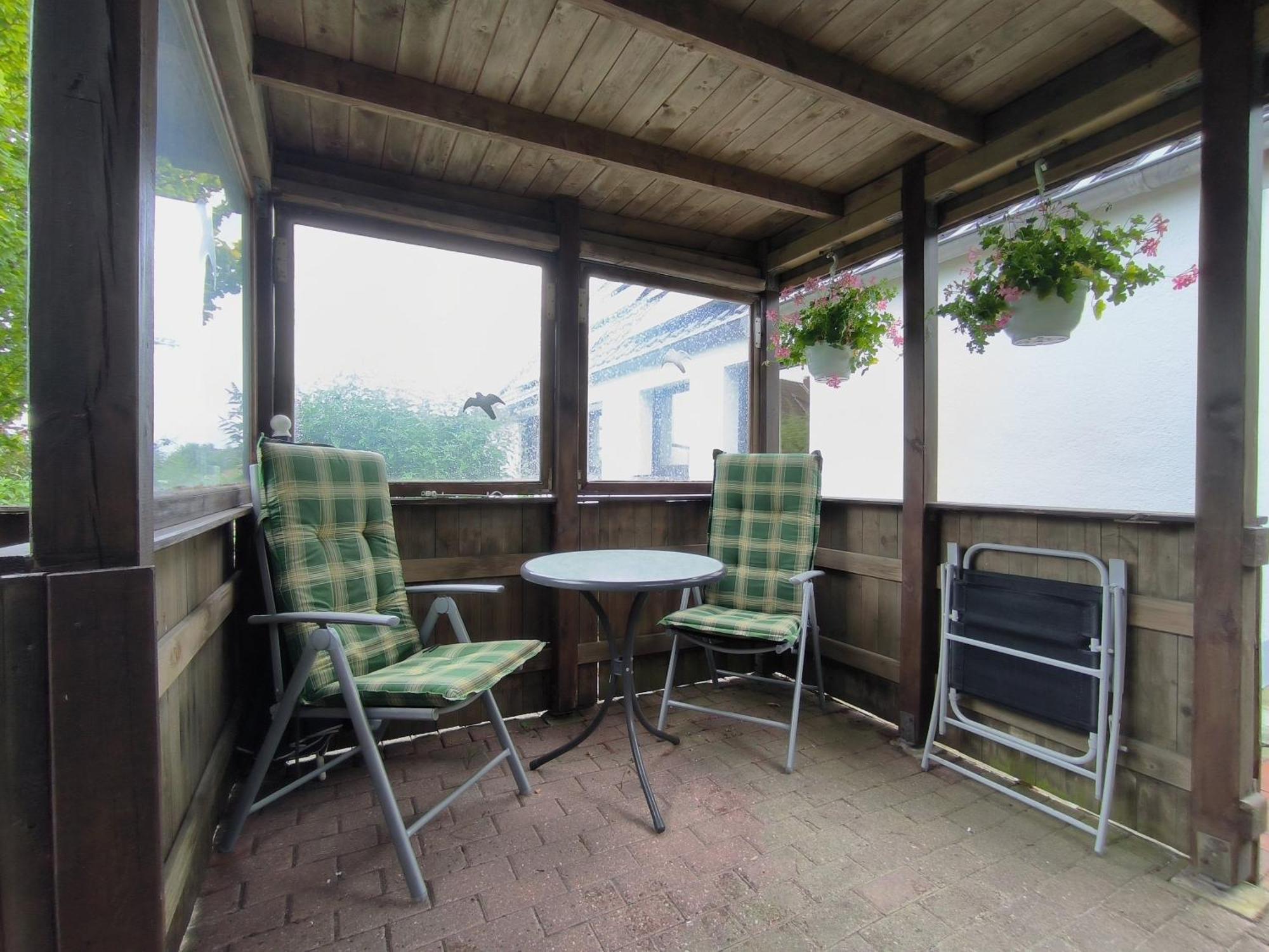 Andresen - Ferienwohnung Mit Gartenlaube ฮันเดอวิทท์ ภายนอก รูปภาพ